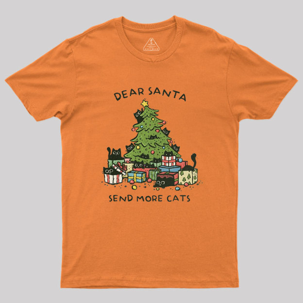 Send More Cats Geek T-Shirt