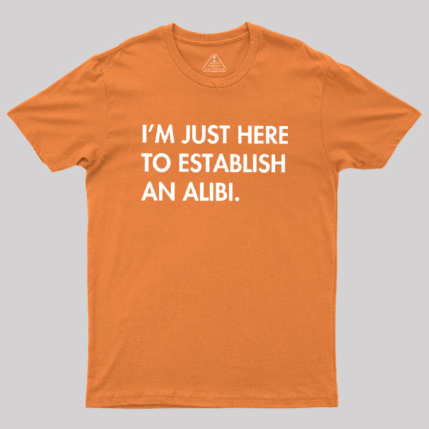 Alibi Geek T-Shirt
