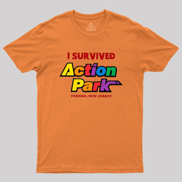 I Survived Action Park Geek T-Shirt