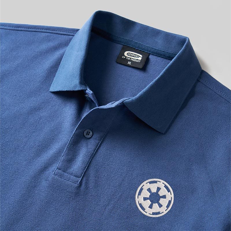 Wheel Smart Controller Geek Embroidered Polo Shirts