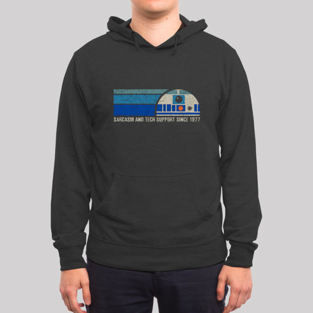 Providing Sarcasm and Tech Support Since 1977 Geek Hoodie