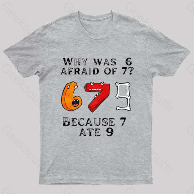 7 Ete 9 Geek T-Shirt Grey / S