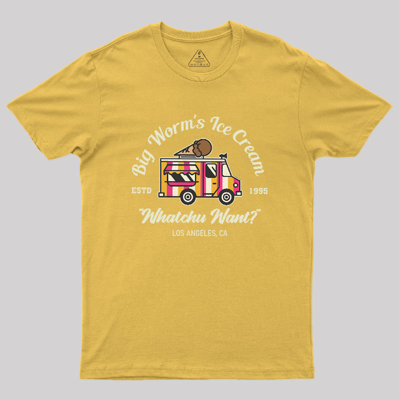 Big Worm’s Ice Cream Geek T-Shirt