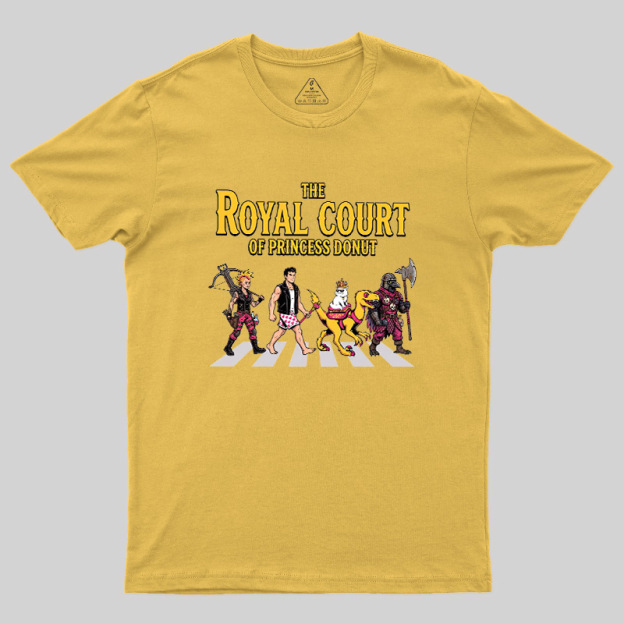 Princess Donut's Abbey Road Parade Geek T-Shirt