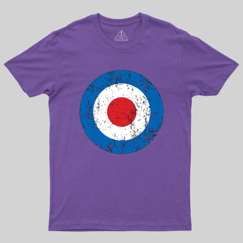 80s Blue White Red Geek T-Shirt