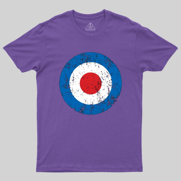 80s Blue White Red Geek T-Shirt