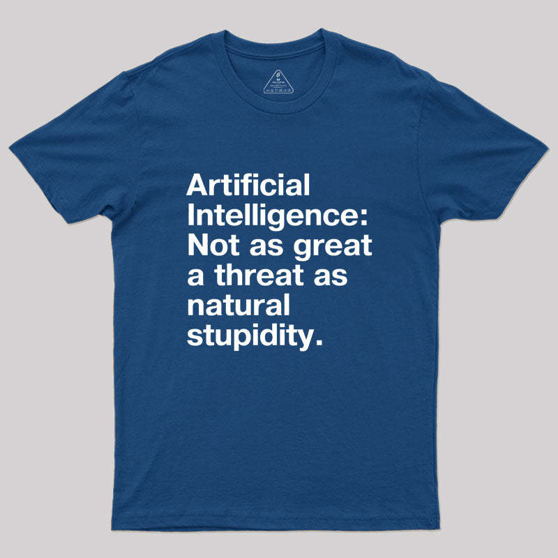 Geeksoutfit Artificial Intelligence Geek T-Shirt for Sale