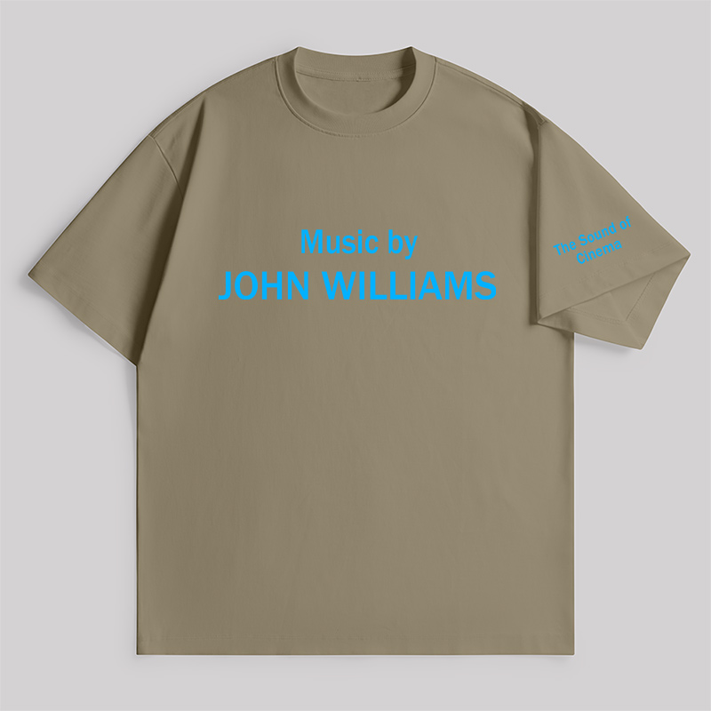 Music By John Williams Unisex Oversized T-shirt