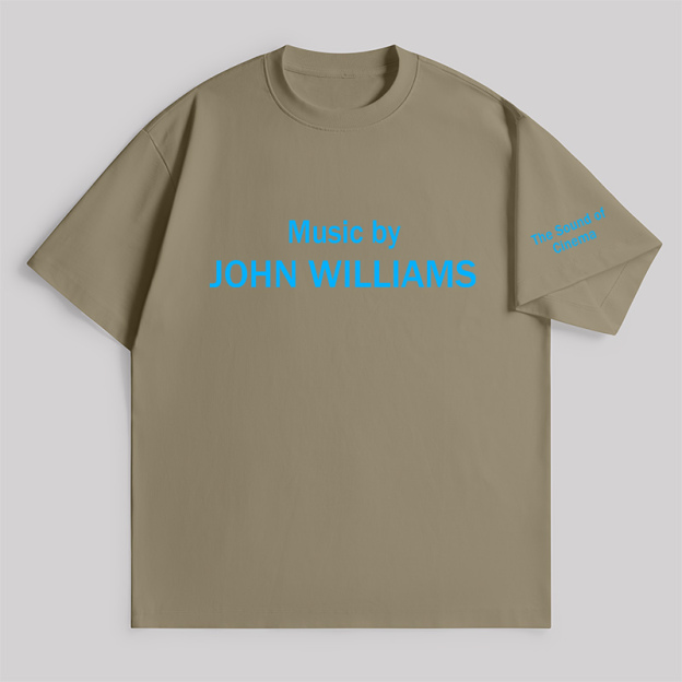 Music By John Williams Unisex Oversized T-shirt