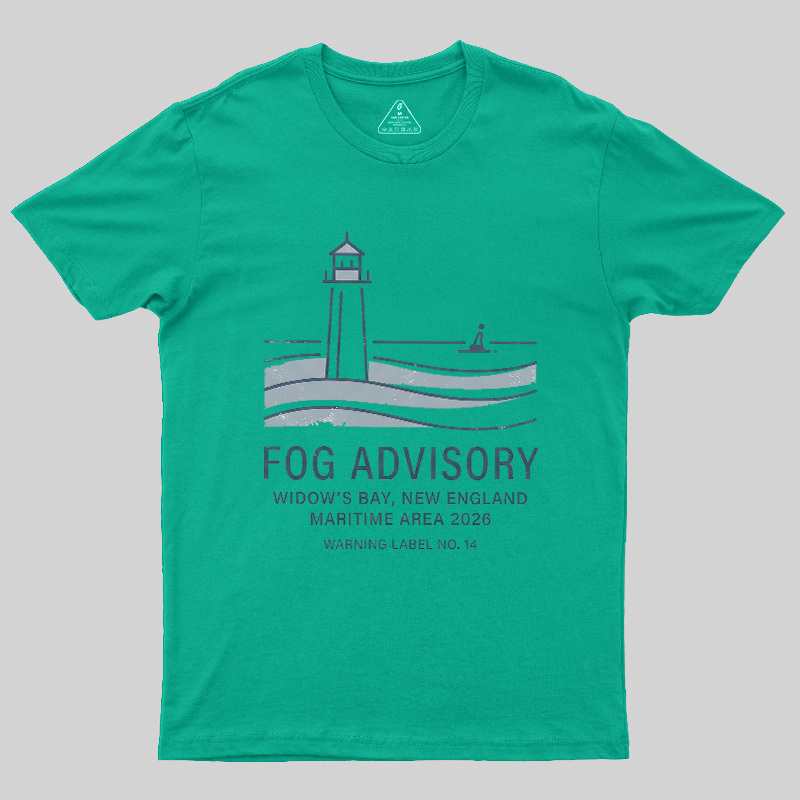 New England Fog Advisory Geek T-Shirt