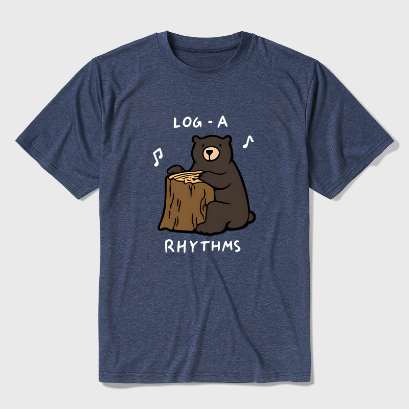 Log‑A‑Rhythms Ultra Soft Heather Tees