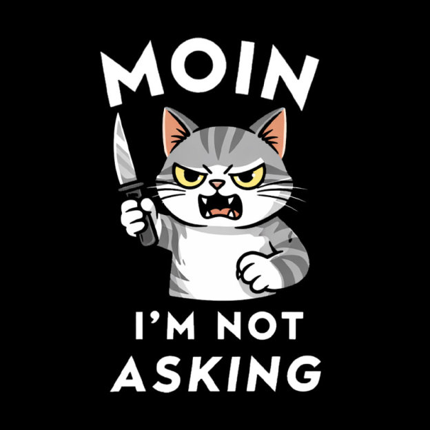 MOIN I Am Not Asking Geek T-Shirt