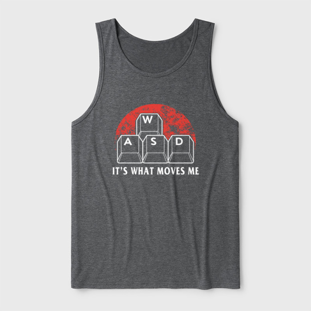 Funny PC Gamer Computer Nerd Ultra Soft Heather Tank