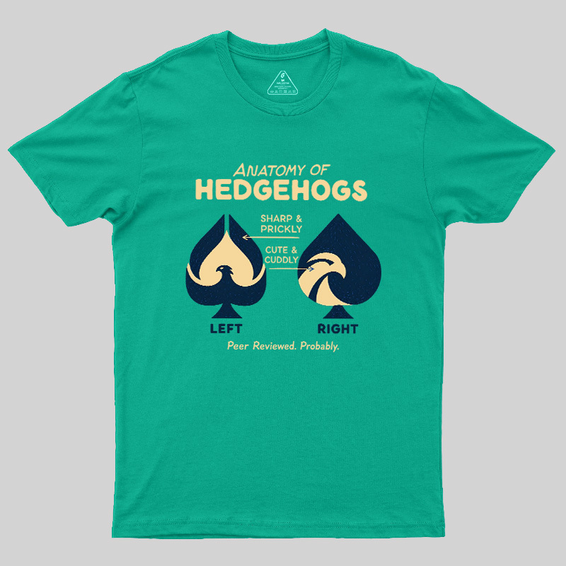 Anatomy Of A Hedgehog Geek T-Shirt