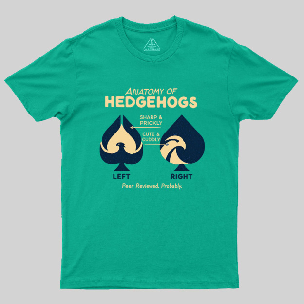 Anatomy Of A Hedgehog Geek T-Shirt