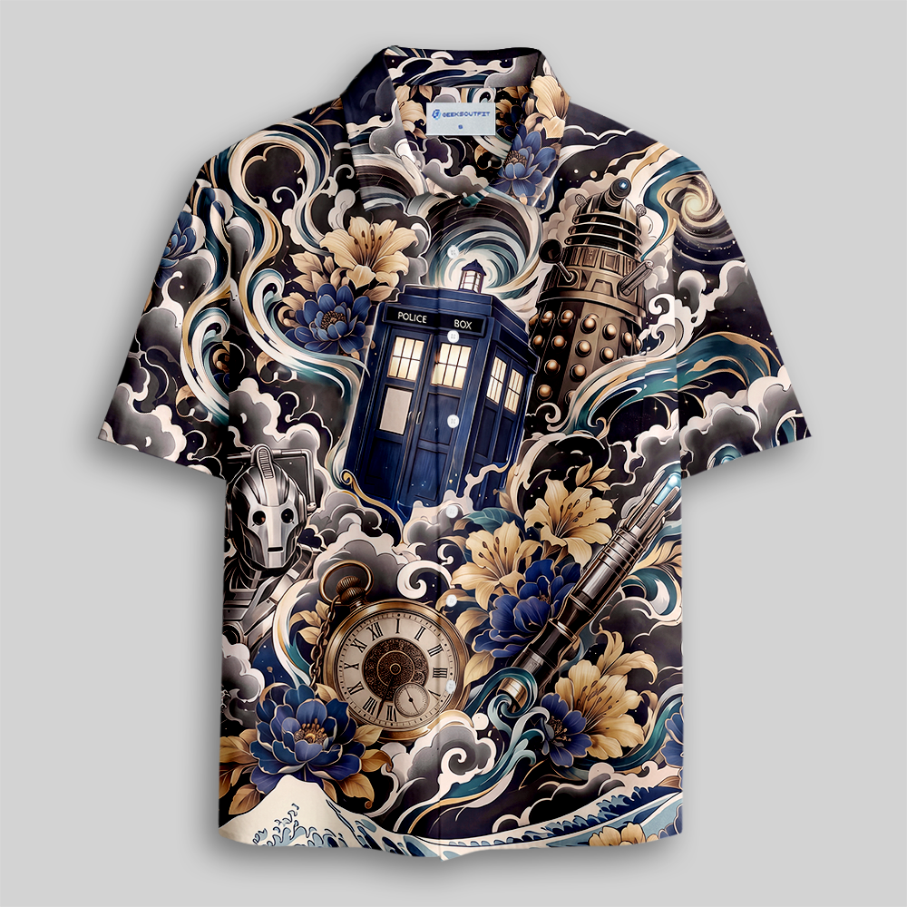 Temporal Breakdown Button Up Pocket Shirt