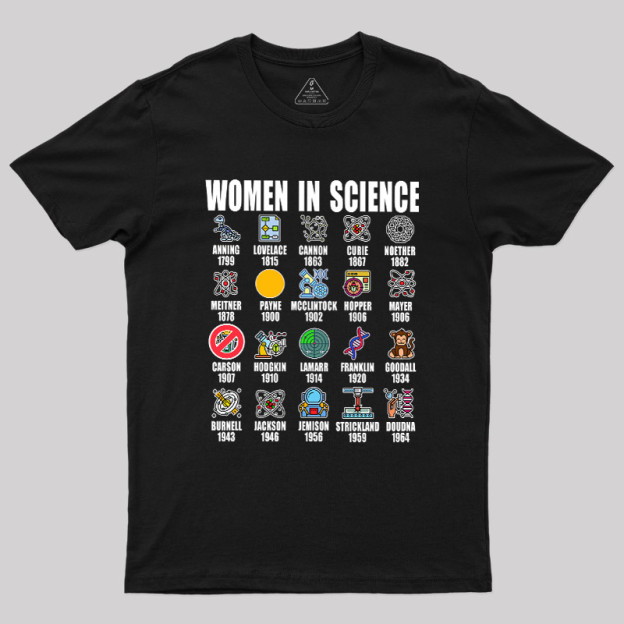 Women in Science Geek T-Shirt