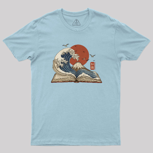 Waves of Knowledge Geek T-Shirt