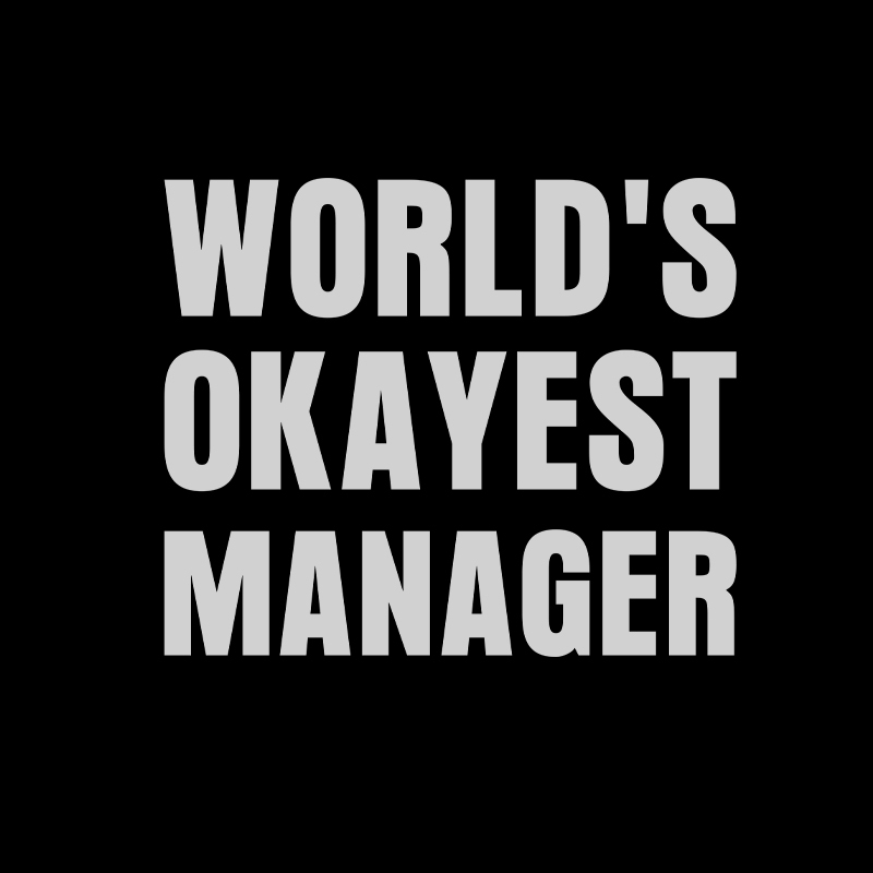 World��s Okayest Manager Geek T-Shirt