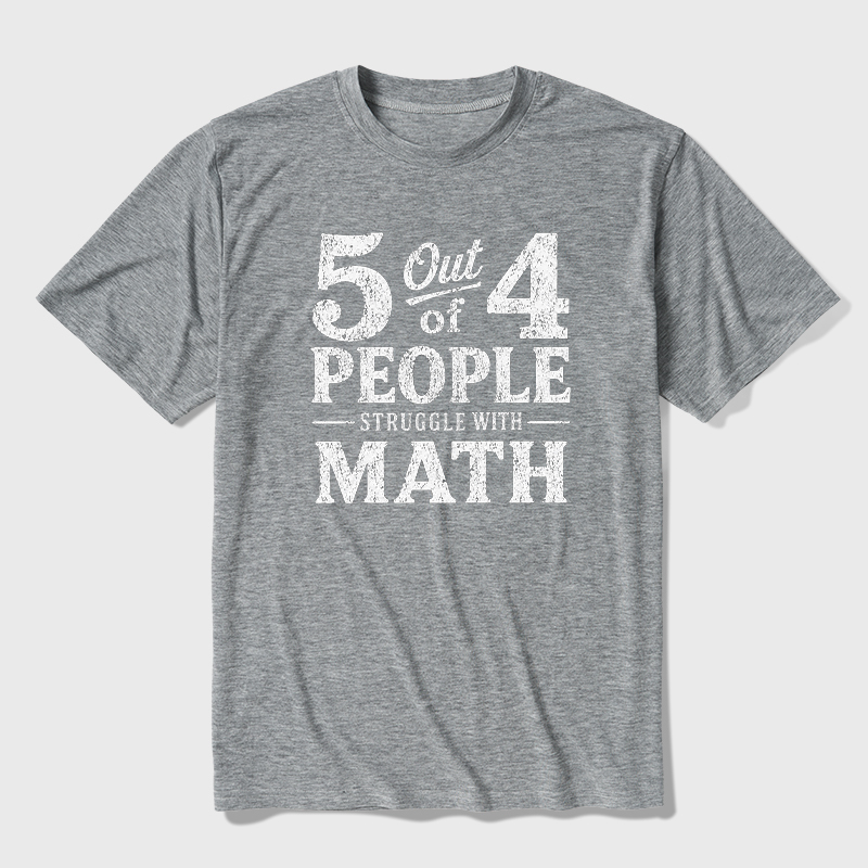 Struggle With Math Ultra Soft Heather Tee