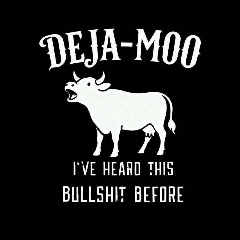 Deja-Moo Geek T-Shirt