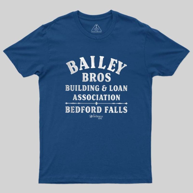 Bailey Bros Bedford Falls Geek T-Shirt