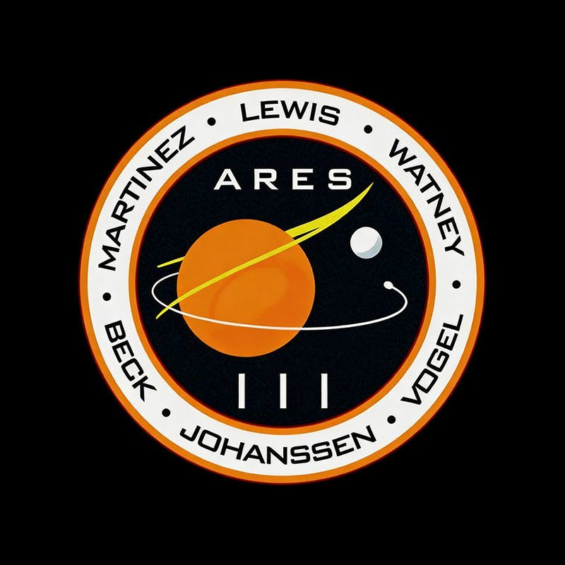 Mars Exploration Crew Geek T-Shirt