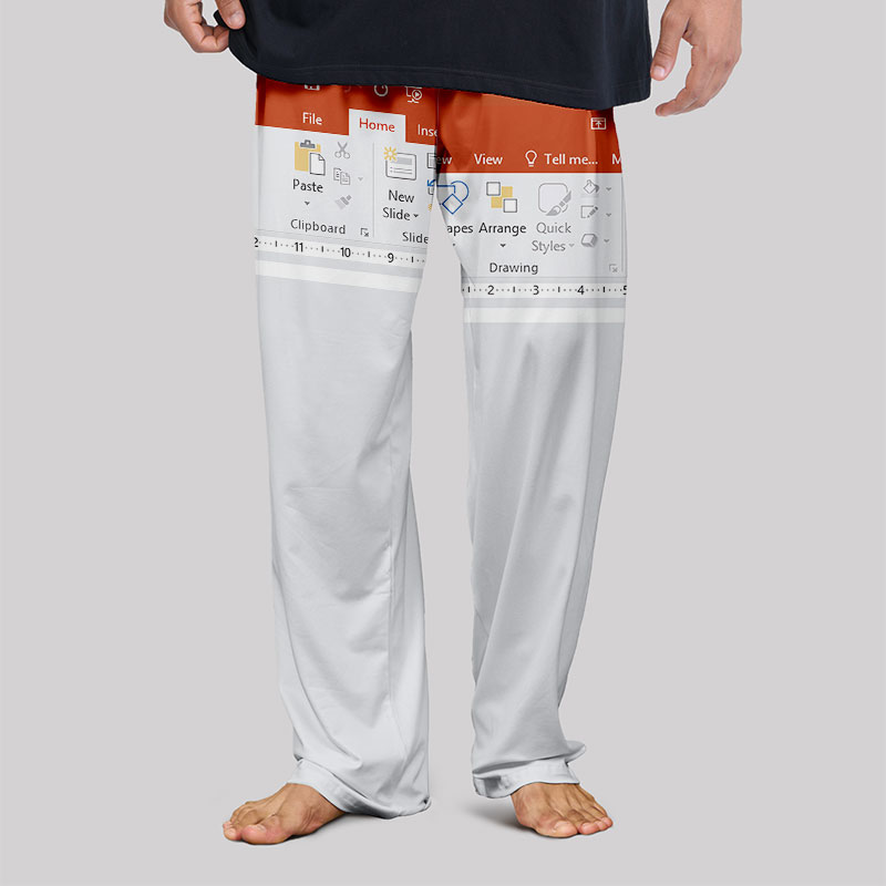 PowerPoint Funny Work Geek Loungewear Pants