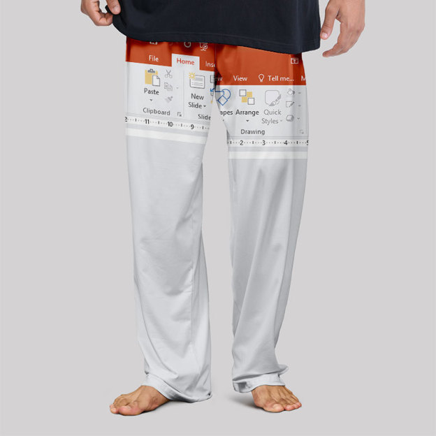 PowerPoint Funny Work Geek Loungewear Pants