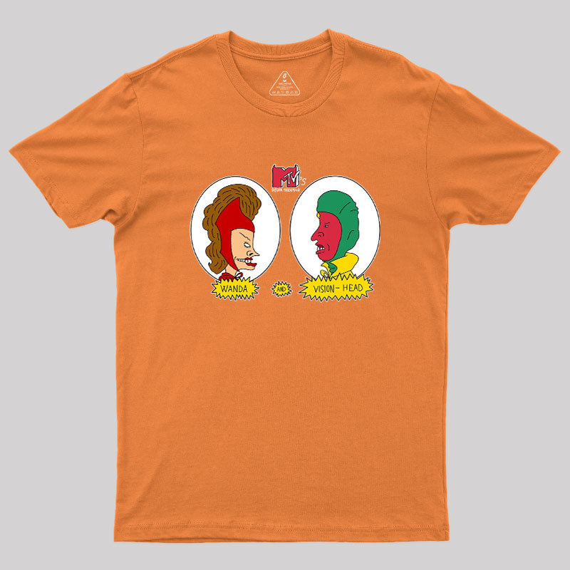 Wanda and visionhead Geek T-Shirt