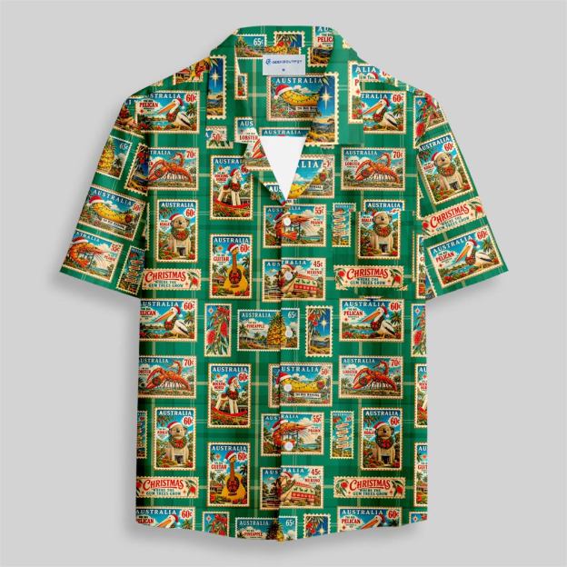 Postal Party Button Up Pocket Shirt