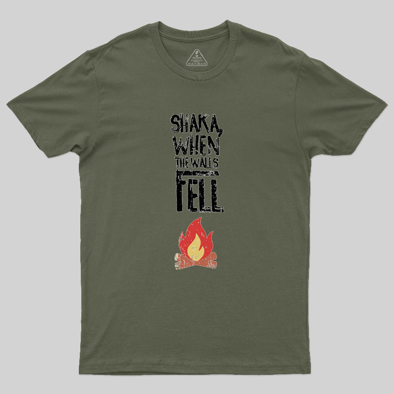 Shaka, When The Walls Fell Geek T-Shirt