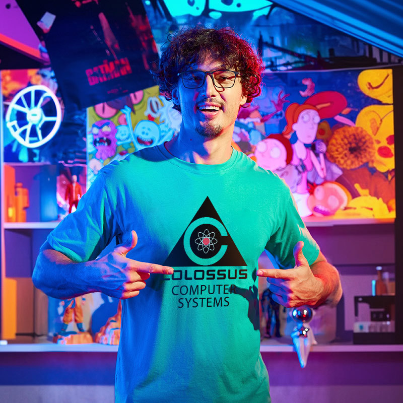Colossus Computer Systems Spy Geek T-Shirt