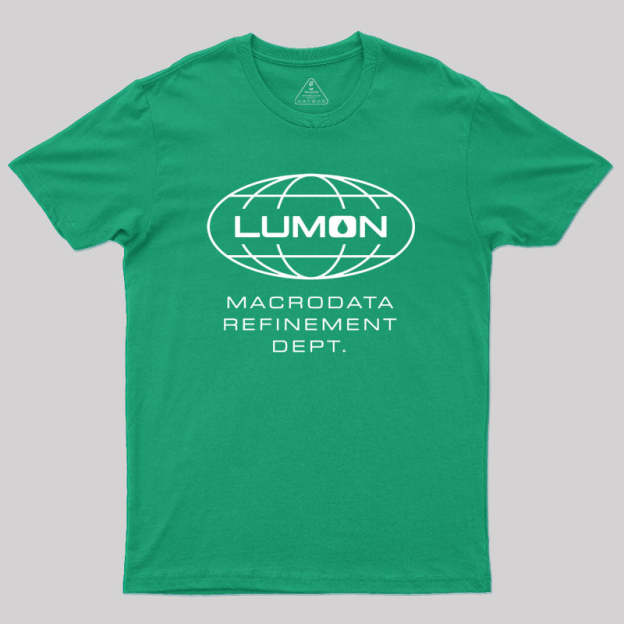 Lumon Macrodata Refinement Dept Geek T-Shirt