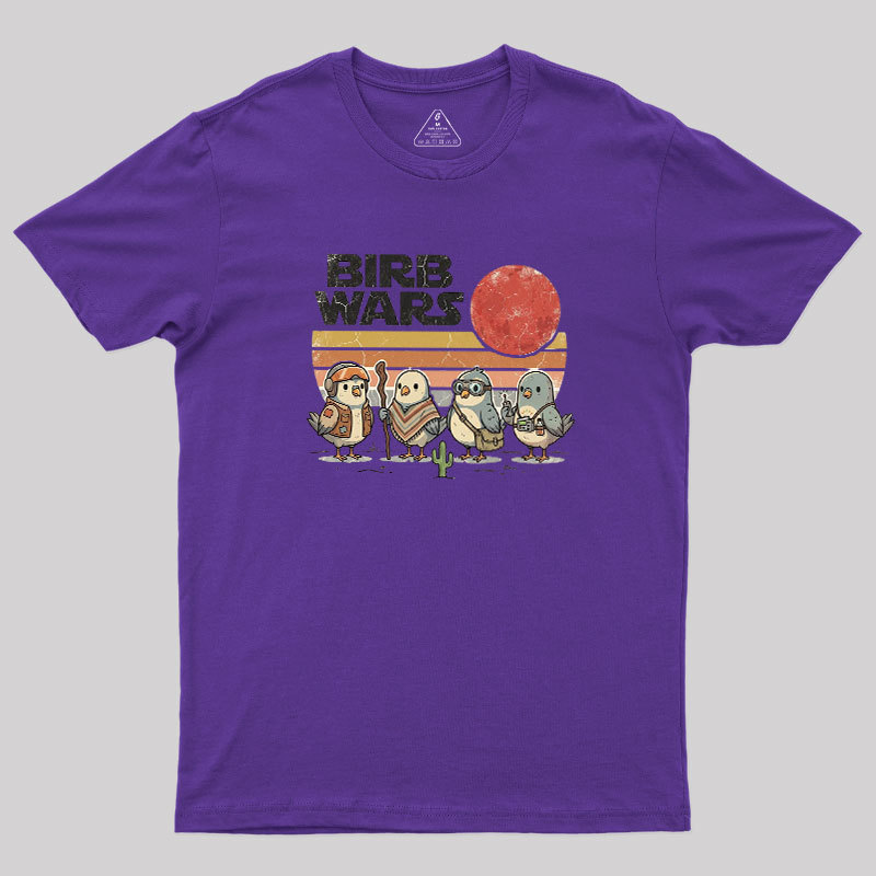 Bird War Geek T-Shirt