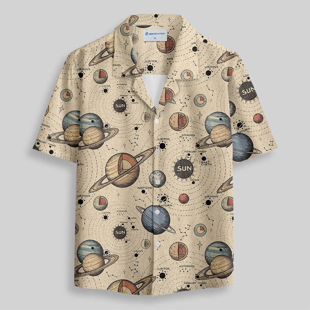 Solar Odyssey Button Up Pocket Shirt