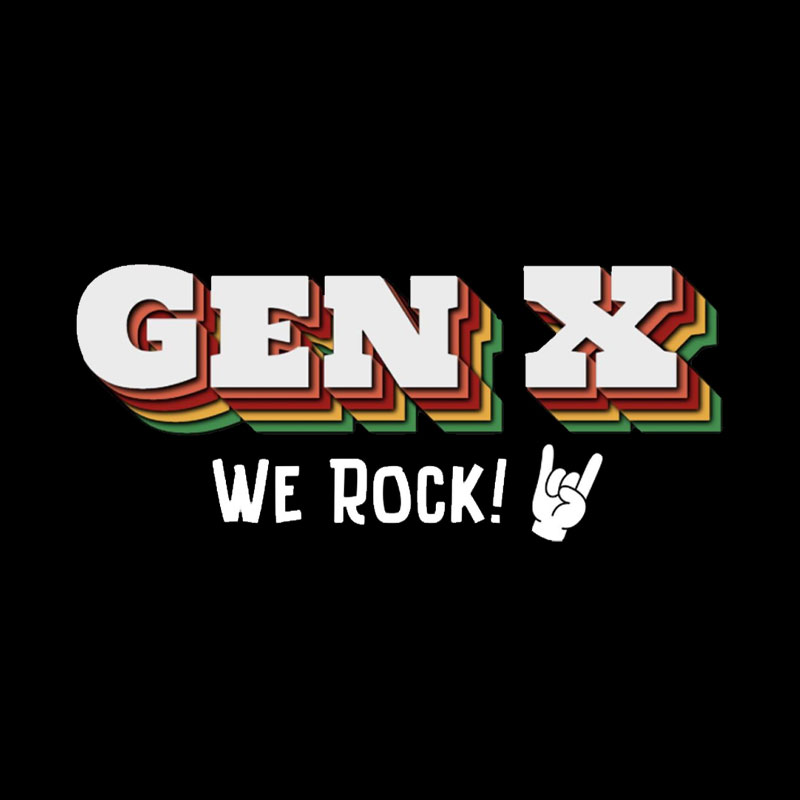 Genx We Rock Geek T-Shirt