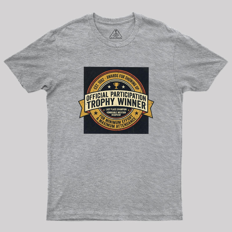 Participation Award Club Geek T-Shirt