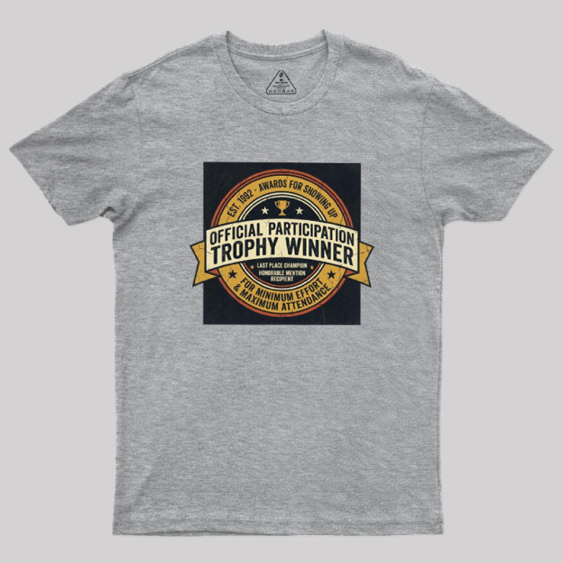 Participation Award Club Geek T-Shirt