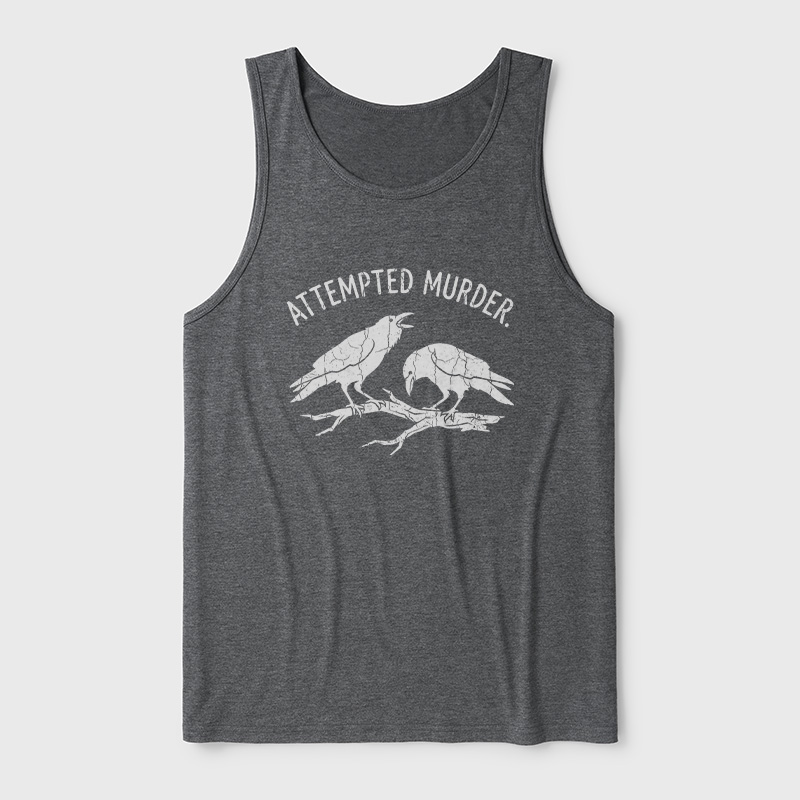 Attempted Murder Ultra Soft Heather Tank