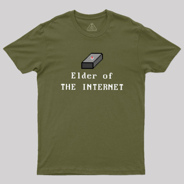 Elder of The Internet Geek T-Shirt