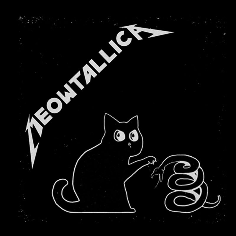 The Black Meow Geek T-Shirt