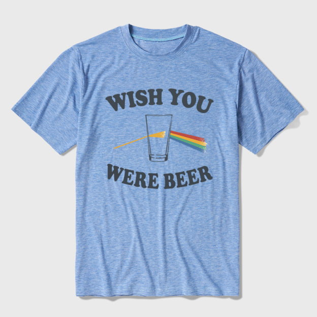 Wish You Were Beer Ultra Soft Heather Tees