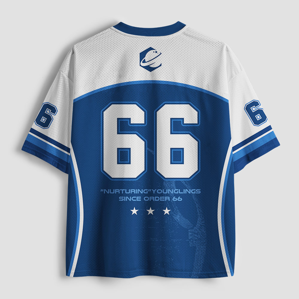 Dark Space Nanny Parody Geek Mesh Jersey