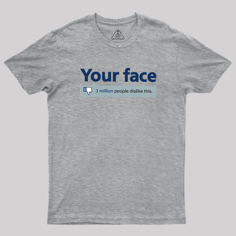 Social Dislike Geek T-Shirt