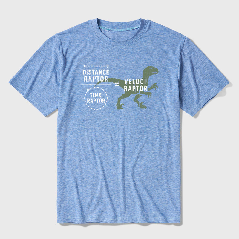 Equations Of Motion Science Velociraptor Ultra Soft Heather Tee