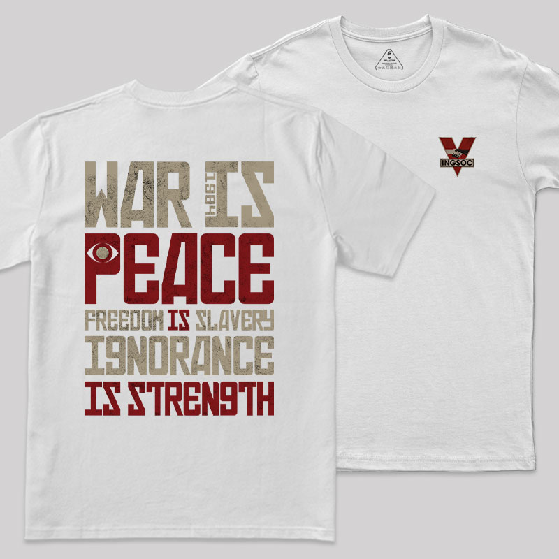 Dystopia Truths Front and Back Printed Geek T-Shirt