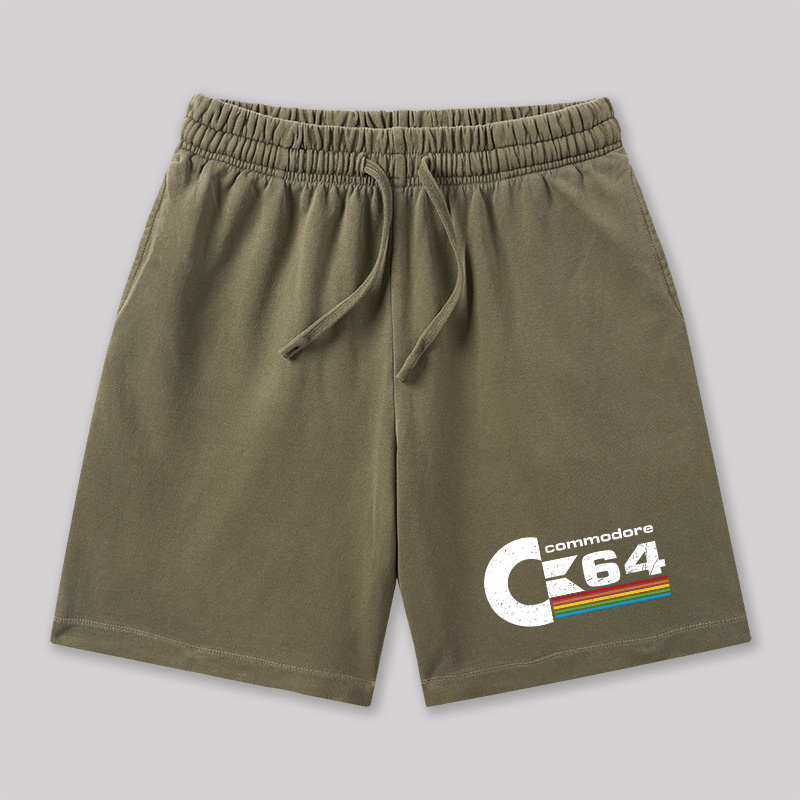 Commodore 64 Geeky Washed Shorts