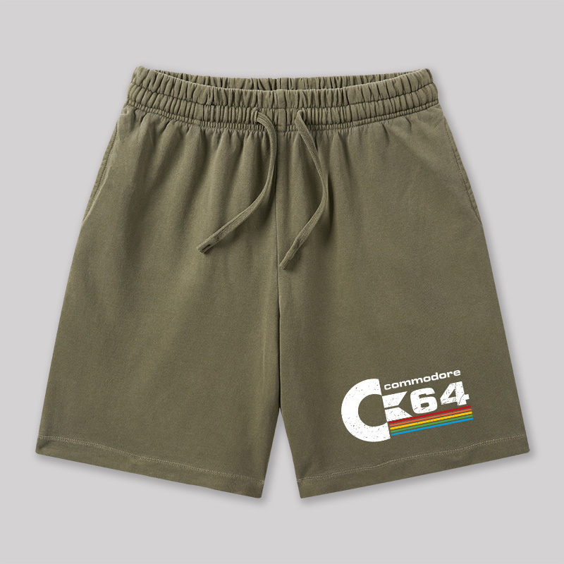 Commodore 64 Geeky Washed Shorts