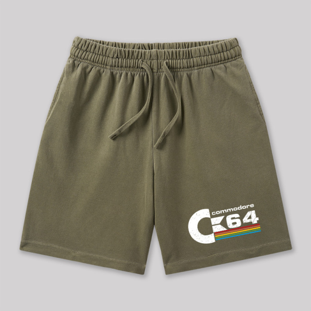 Commodore 64 Geeky Washed Shorts